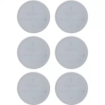 Bateria guzikowa InLine CR2025 3V litowa 6 sztuk