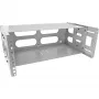 InLine 19-calowa składana szafa rack, 4U, głębokość 24-40 cm, z osłoną, szara