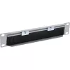 InLine 10-calowy panel przepustowy ze szczotką, 1U, szary RAL 7035