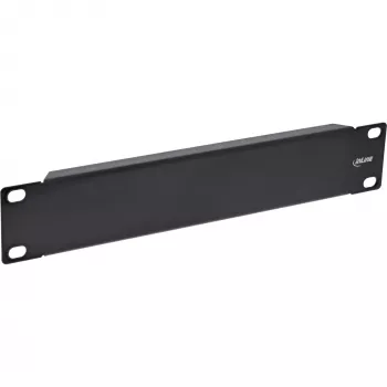 InLine panel zaślepiający 10 cali, 1U, RAL 9005 czarny
