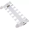 Listwa prowadząca kable InLine do montażu na szynie TH35 (TS35), metalowa
