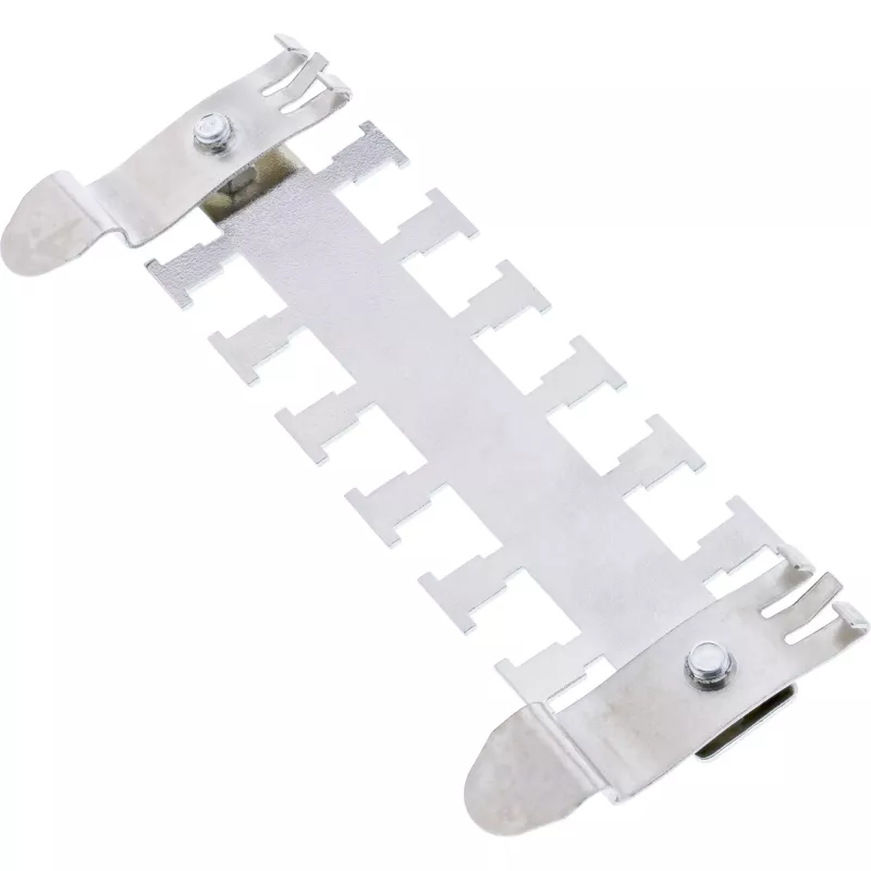 Listwa prowadząca kable InLine do montażu na szynie TH35 (TS35), metalowa