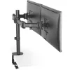 InLine Uchwyt na biurko, dla 2x TFT/LCD/LED do 68cm (27 cali) max. 2x8 kg