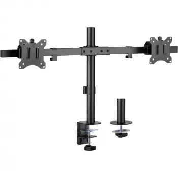 Uchwyt biurkowy InLine na 2 wyświetlacze LCD/LED do 81 cm 32 cale max. 9 kg 23108E
