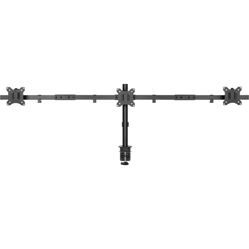 Uchwyt biurkowy InLine dla 3x TV / LED / TFT, wyświetlacz do 81 cm (32 cale), maks. 7 kg