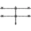 Uchwyt biurkowy InLine dla 6 wyświetlaczy TV / LED / TFT do 81 cm 32 cali maks. 7 kg czarny