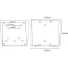 Uchwyt ścienny InLine do TFT 33-69 cm 13-27 cali maks. 30 kg