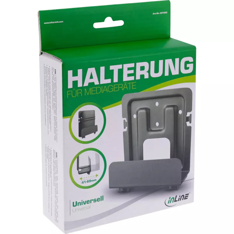 Uchwyt pasywny InLine 23152C do odtwarzacza multimedialnego 41-69mm