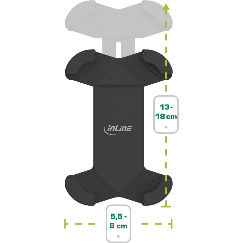 Pasywny uchwyt InLine One Click Easy 3 Drive & Ride Set