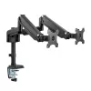 Uchwyt biurkowy InLine z podnośnikiem, do dwóch monitorów do 82 cm (32 cale), 9 kg