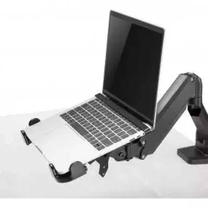 Uchwyt na notebook InLine 23162B do 17 cali VESA 75/100 Czarny