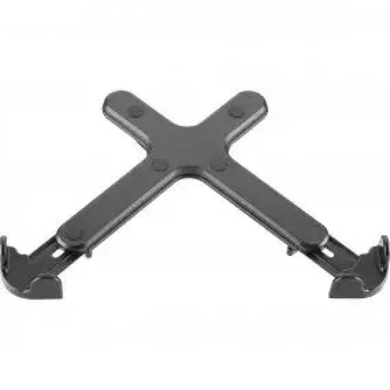Uchwyt na notebook InLine 23162B do 17 cali VESA 75/100 Czarny