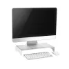 InLine Monitor Platform Aluminium 63mm max. 10kg Freestanding srebrny 23175A