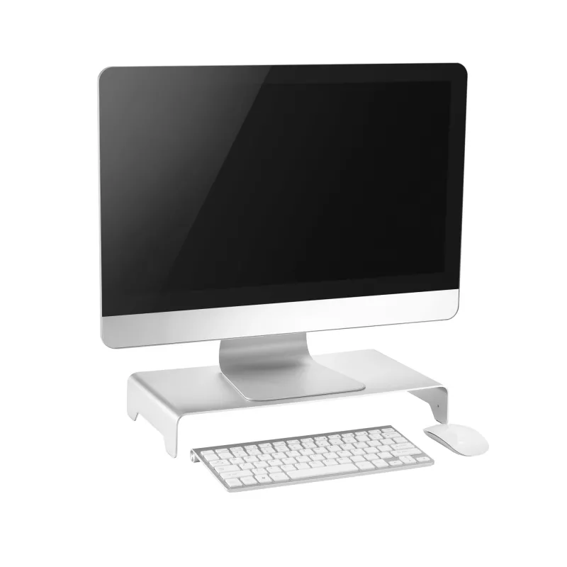 InLine Monitor Platform Aluminium 63mm max. 10kg Freestanding srebrny 23175A