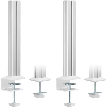 InLine 23181F Panel do montażu na biurku z listwą ścienną aluminiowy 1 m z 2 słupkami 0,86 m