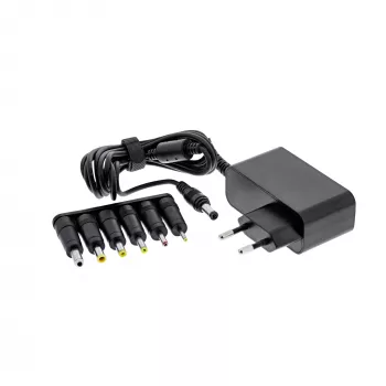 InLine uniwersalny zasilacz, 12V / 24W z 6 wymiennymi wtyczkami