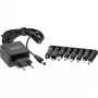 Uniwersalny zasilacz InLine, 5V / 15W, z 8 wymiennymi wtyczkami, Micro-USB, USB-C