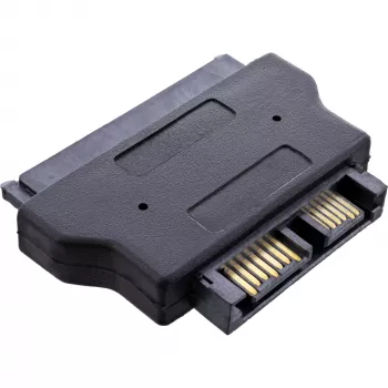 InLine SATA Adapter 22 Pin kabel side to Slimline SATA 13 Pin PCB