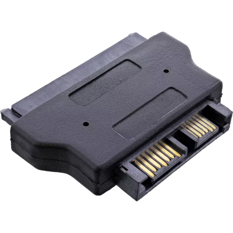 InLine SATA Adapter 22 Pin kabel side to Slimline SATA 13 Pin PCB