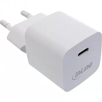 Ładowarka USB InLine 31501C Pojedyncze USB-C 33 W Power Delivery PPS Biała