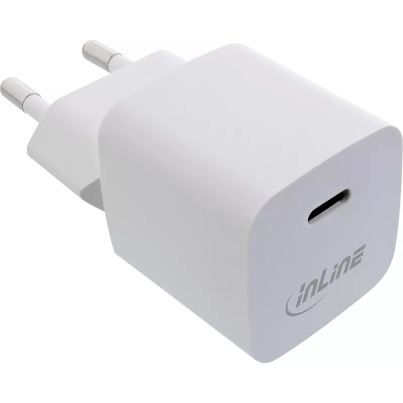 Ładowarka USB InLine 31501C Pojedyncze USB-C 33 W Power Delivery PPS Biała