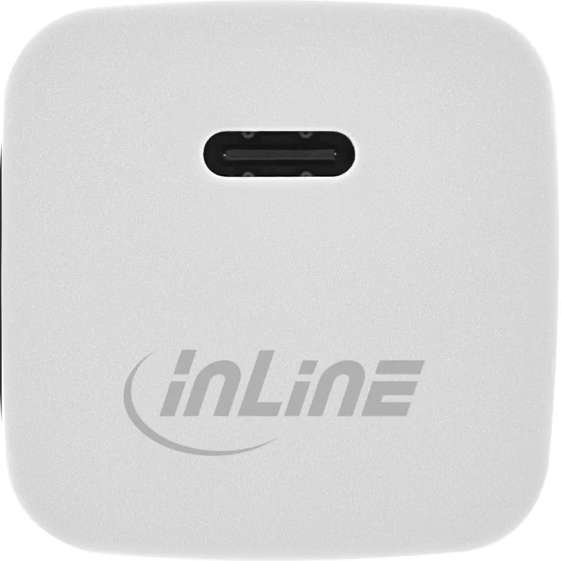 Ładowarka USB InLine 31501C Pojedyncze USB-C 33 W Power Delivery PPS Biała