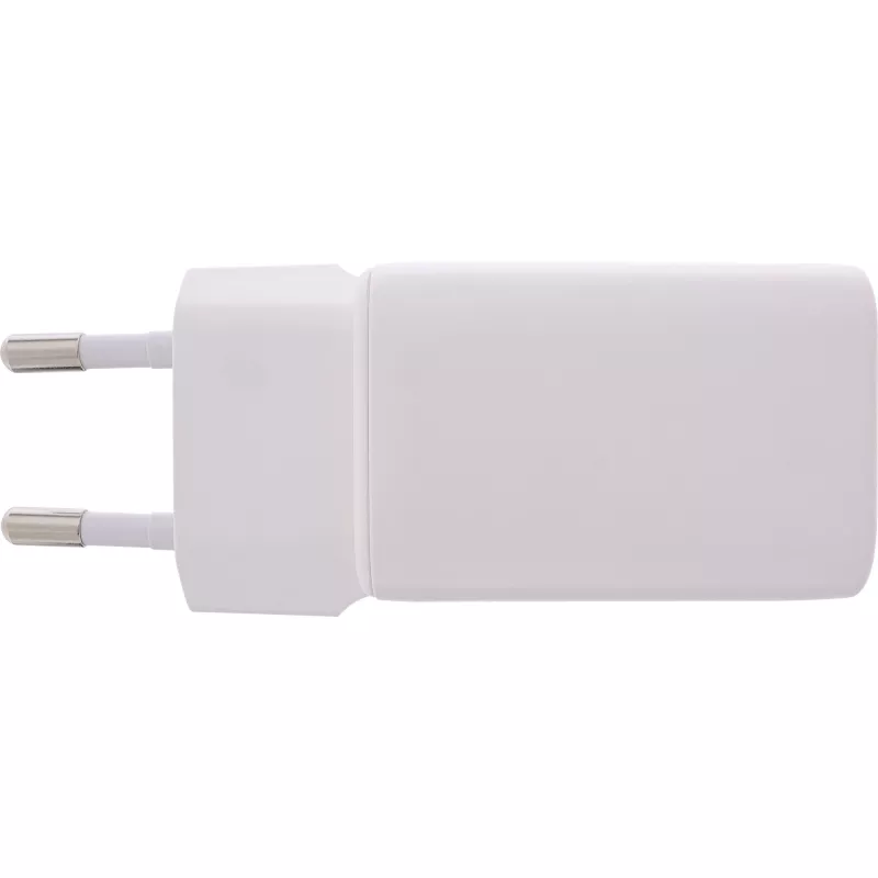 InLine zasilacz USB, ładowarka USB-A + USB-C, 33W, PD + QC, biały