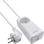 InLine zasilacz USB, ładowarka GaN, 2x USB-C, 1x USB-A, PD 3.0, gniazdo bezpieczeństwa
