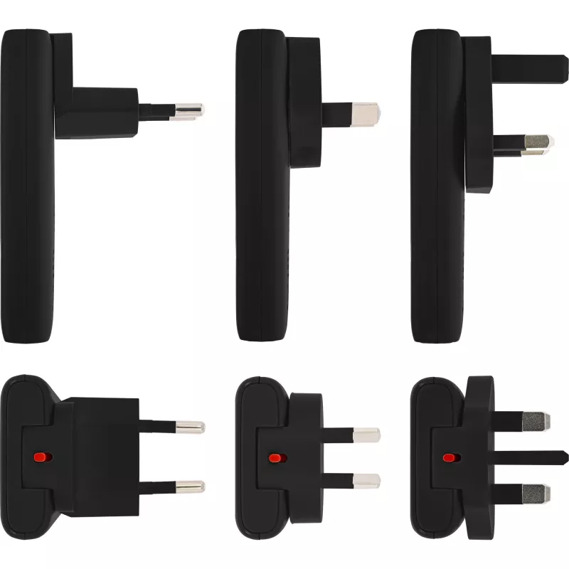 Zasilacz USB InLine 31519B Dual USB-C 65W z dwoma portami USB-C