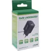 Zasilacz USB PD InLine, ładowarka GaN, 2-portowa, USB-C + USB-A, 30 W, z wyświetlaczem