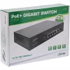 Niezarządzalny przełącznik InLine PoE+ Gigabit sieciowy Switch 5 portów 4x PoE+ 1xSFP 1Gb/s desktop