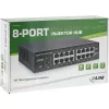 InLine PoE+ Gigabitowy koncentrator iniektorów sieciowych 8-portowy (8x PoE+), 1 Gb/s, 19 cali 1U