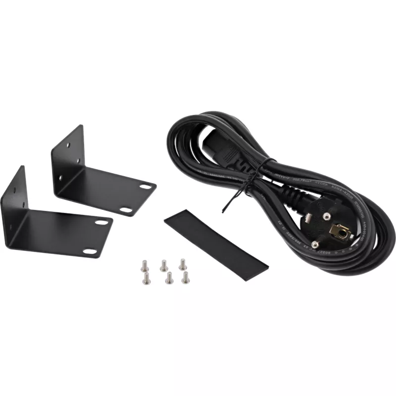 InLine PoE+ Gigabit Injector Hub 16 portów PoE+, 19 cali 1U, w zestawie uchwyty, 2 wentylatory