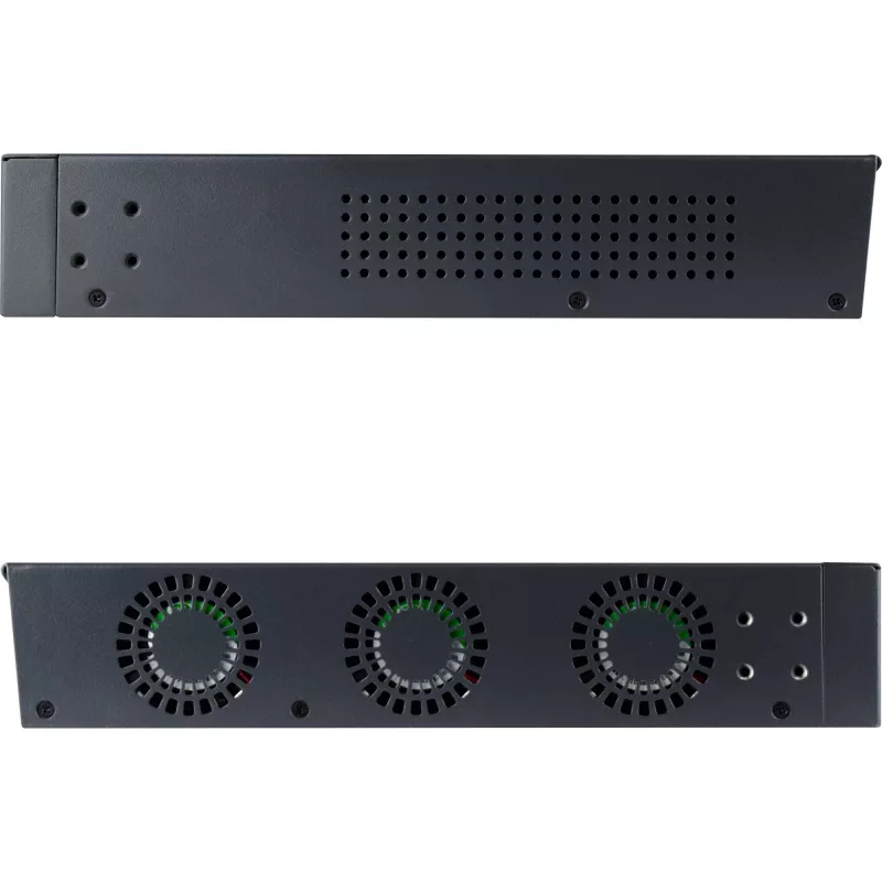 InLine PoE+ Gigabitowy przełącznik sieciowy 24 porty, 1 Gb/s, 2xSFP, 19 cali 1U (w zestawie uchwyty)