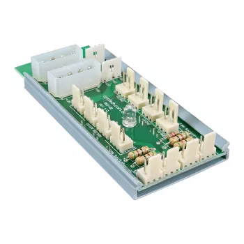 Panel wieloportowy InLine 2x Molex 4-pin do 12x 3-pin złączy wentylatora dla 12 wentylatorów