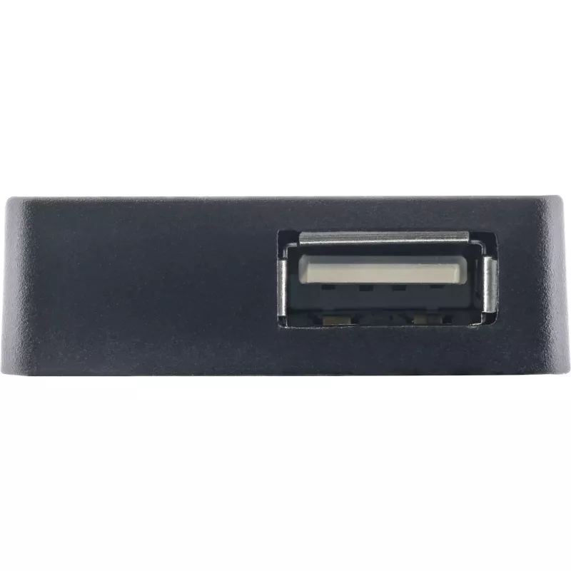 InLine USB 2.0 4-Port Hub, wtyczka Type-A na 4x gniazdo Type-A, czarny, 30cm