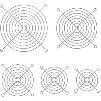 InLine Fan Guard Metal Chromium Plated, 120x120mm