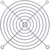 InLine Fan Guard Metal Chromium Plated, 120x120mm