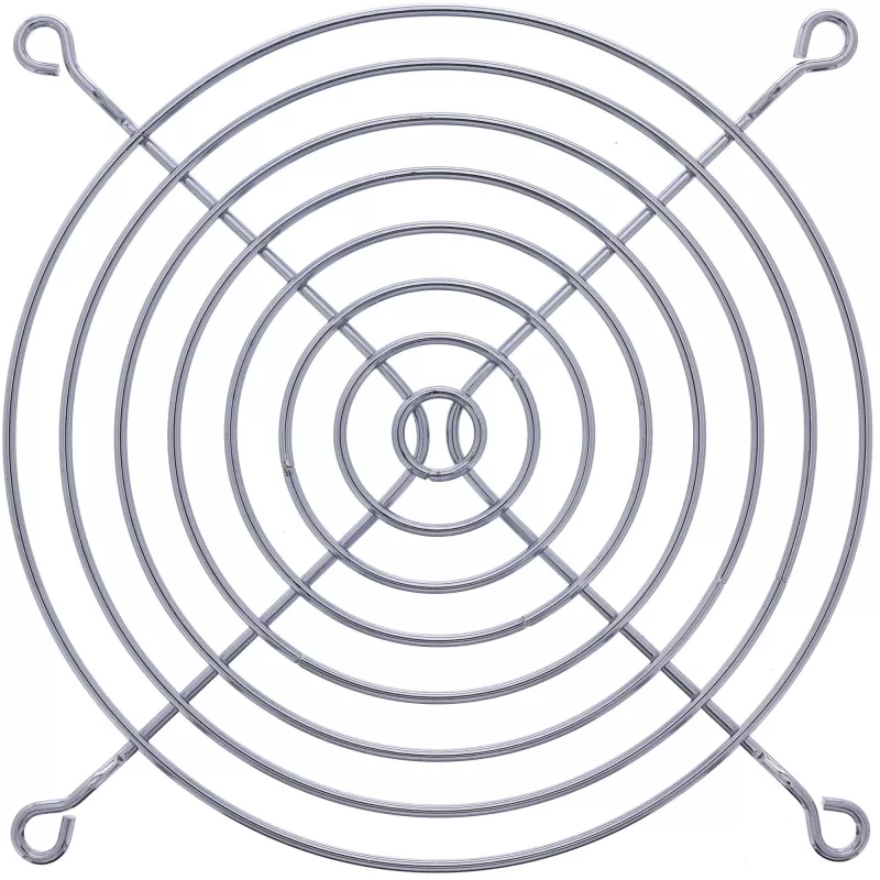 InLine Fan Guard Metal Chromium Plated, 120x120mm