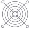 InLine Fan Guard metalowa, chromowana, 80x80mm