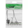 Wspornik szczelinowy InLine USB 2.0 2x gniazdo USB typu A – 1x złącze 10-pinowe 0,35 m
