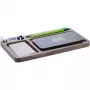 Organizer InLine WoodCharge z powierzchnią ładującą Qi, źródło zasilania USB