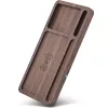 Organizer InLine WoodCharge z powierzchnią ładującą Qi, źródło zasilania USB