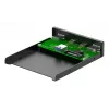 InLine 33456C panel do zatoki napędu 8,89 cm (3,5 cala) Panel portów I/O Czarny
