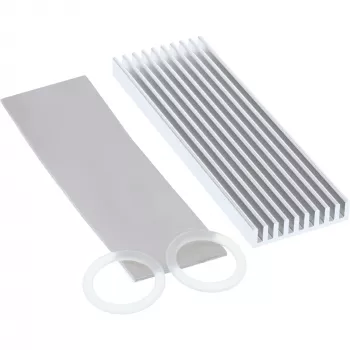 Chłodzenie SSD InLine, żeberka chłodzące / radiator, pasuje do M.2 SSD