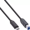 InLine USB 3.2 Gen.1 Hub 7-portowy w aluminiowej obudowie z zasilaczem 2,5 A, czarny