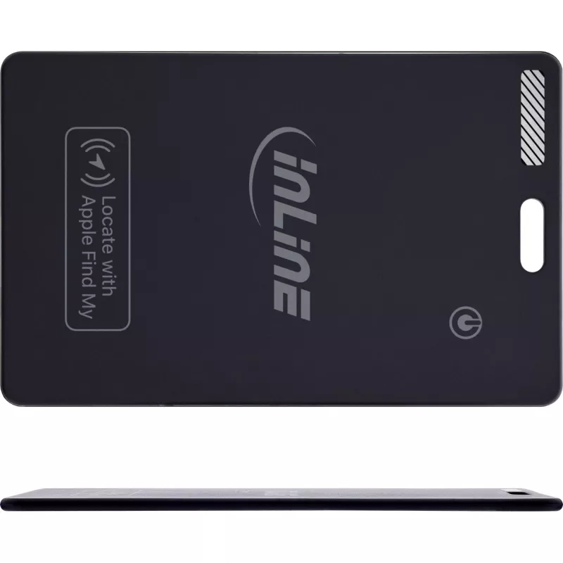 InLine 40080K lokalizator/znajdźka GPS Uniwersalna karta lokalizatora Czarny
