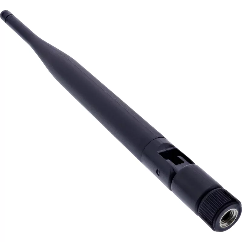 InLine WIFI Rubber Antenna for AP and Router R-SMA 5dBi