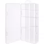 InLine Pudełko na drobne elementy 10 przegród 206x107x33mm, przezroczysty