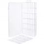 InLine Small Components Box, 18 komór, 207x110x27mm, przezroczysty